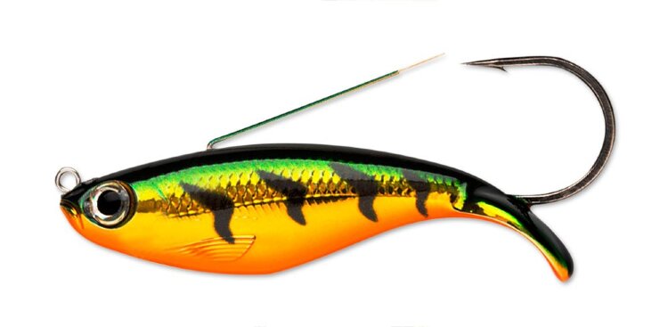 Блесна - незацепляйка Rapala Weedless Shad WSD08, цв. FLP