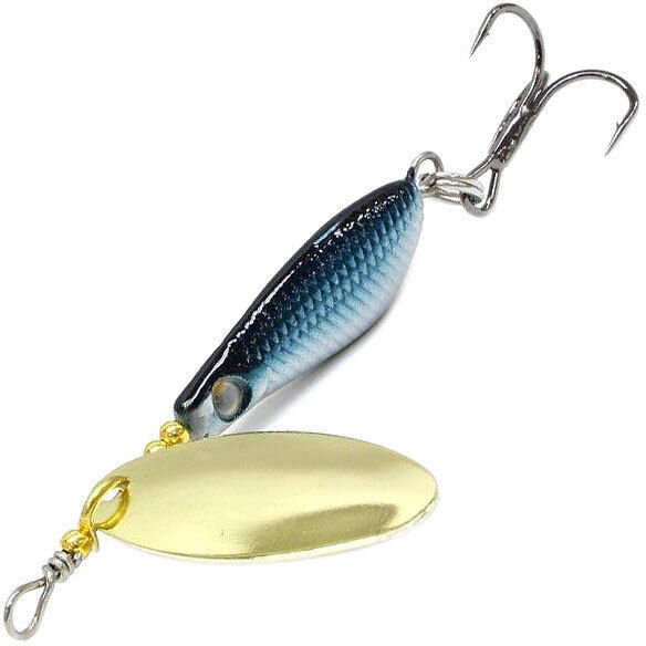 Блесна Renegade Nice Fry Oval OG(LG) 06г, цв. Gold/FA155