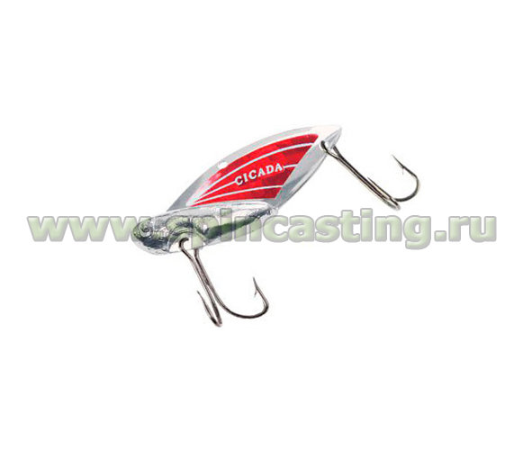 Блесны Reef Runner Cicada 3/4 oz. цвет 106 (Nickel/Red)