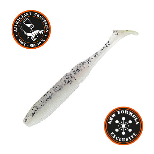 Силиконовые приманки Sakura Slit Shad, дл. 85мм, цв. 051 Pepper Mint