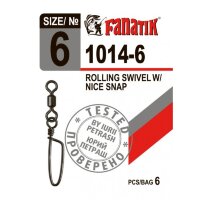 Застежка с вертлюгом Fanatik 1014 №6