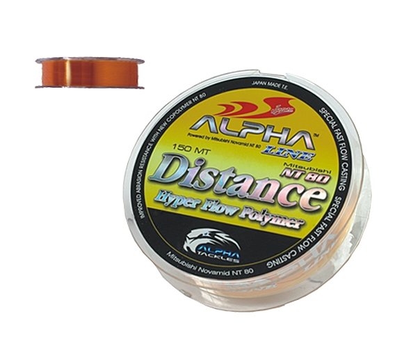 Леска монофильная Alpha Tackle Distance NT80 150м, 0.25мм