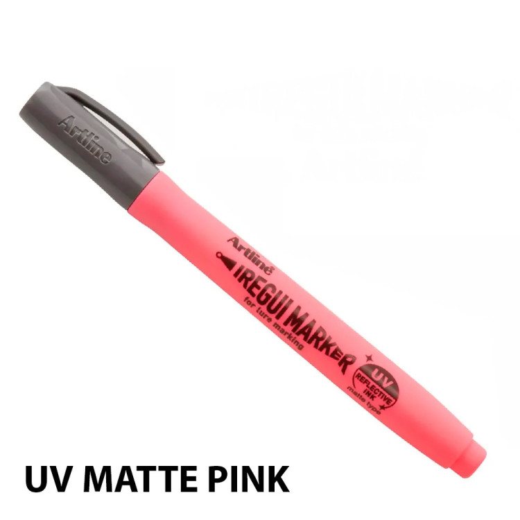 Маркер UV водостойкий Shachihata Artline Iregui Marker #Keimura Matte Pink