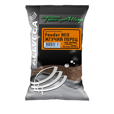 Прикормка Allvega Team Allvega Feeder Mix Hot Pepper 1кг Жгучий Перец