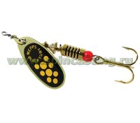 Блесна Mepps Black Fury Gold/Yellow 1