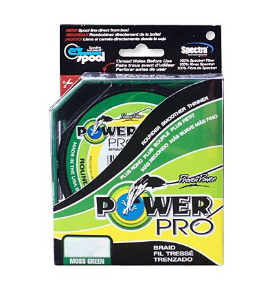 Плетеная леска-шнур Power Pro 135м Moss green 0,23мм