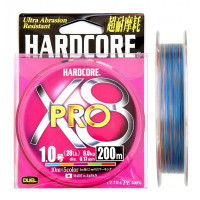 Плетеный шнур Duel PE Hardcore X8 Pro 200m #1.5, цв. Multicolor