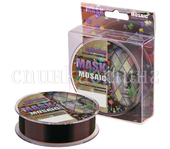 Леска монофильная Akkoi Mask Spinning 150м 0,395мм