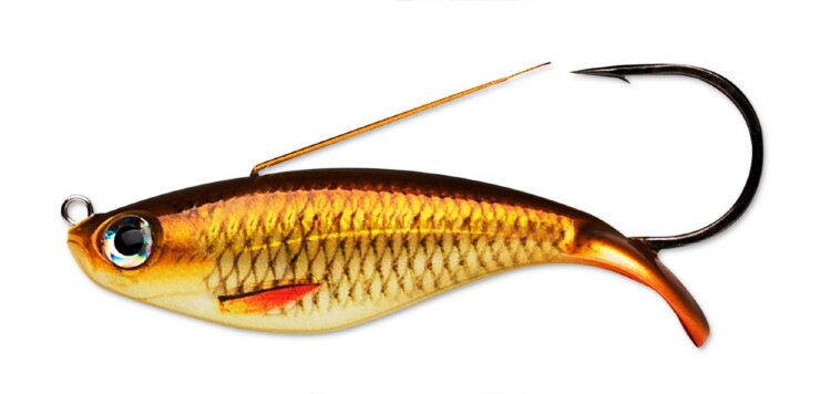 Блесна - незацепляйка Rapala Weedless Shad WSD08, цв. JP