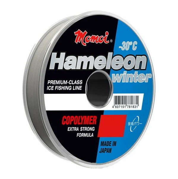 Леска Momoi Hameleon Winter 0.14мм, 2.3кг, 30м, прозрачная