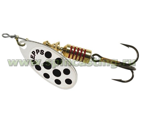 Блесна Mepps Aglia Decorees SILVER/BLACK 5