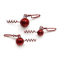Свинец Fanatik Штопор Гранёный цв. Red, 14 гр.