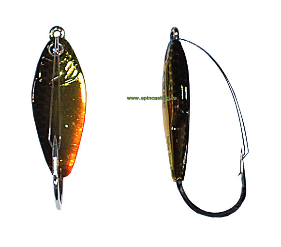 Блесна Sebile Shallow Spoon #1, 9 гр, цв. J05 (2 шт. в упак.)