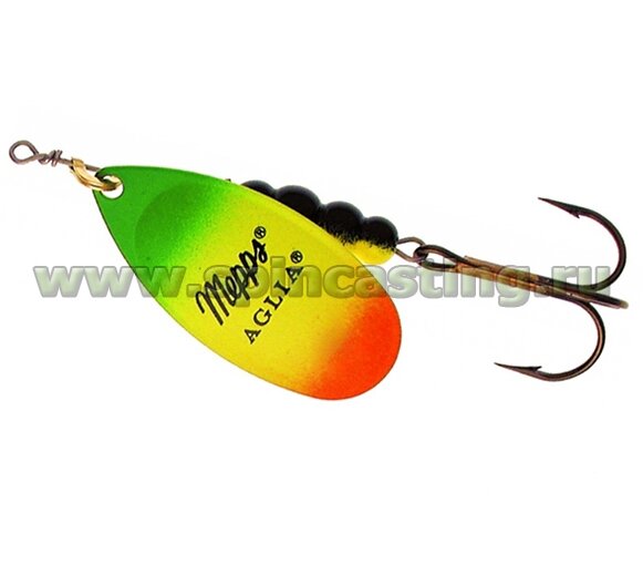 Блесны Mepps Aglia Fluo Tiger №2