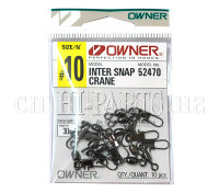 Вертлюг с карабином OWNER INTER SNAP CRANE 52470 №10
